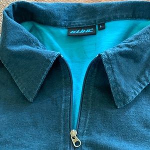 Kuhl men’s quarter zip short sleeve, size large
